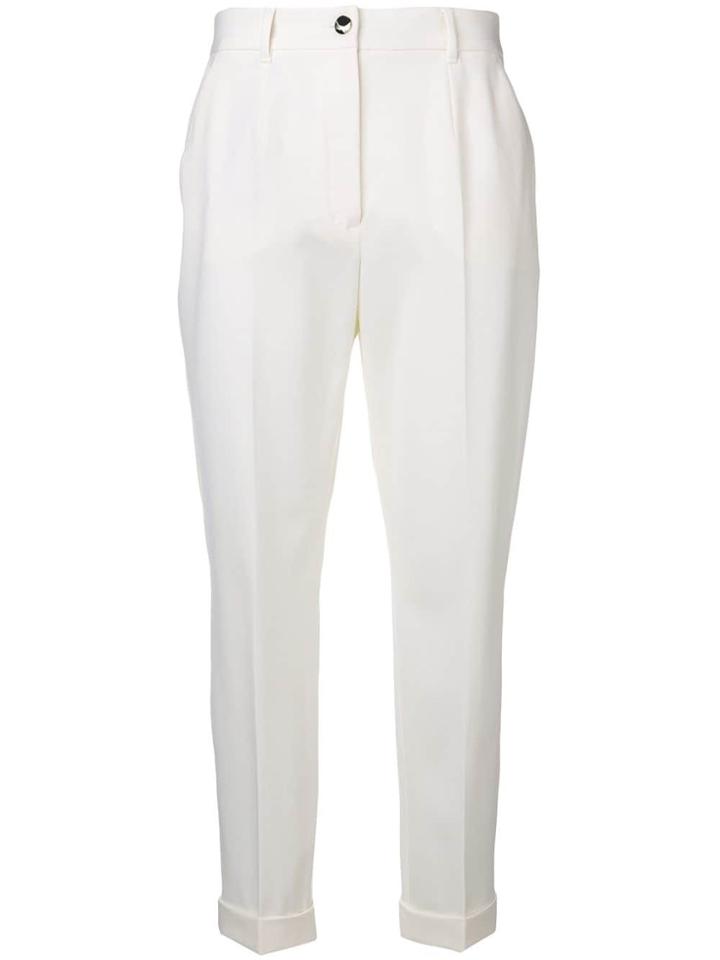 Dolce & Gabbana Tailored Slim-fit Trousers - White