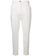 Dolce & Gabbana Tailored Slim-fit Trousers - White