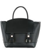 Sacai Foldover Tote Bag - Black