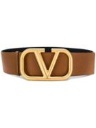 Valentino Valentino Garavani Go Logo Belt - Brown