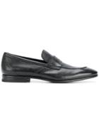 Henderson Baracco Pointed Toe Loafers - Black