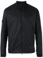 Halo Zipped Windbreaker Jacket, Men's, Size: Small, Black, Polyamide/polyester/spandex/elastane