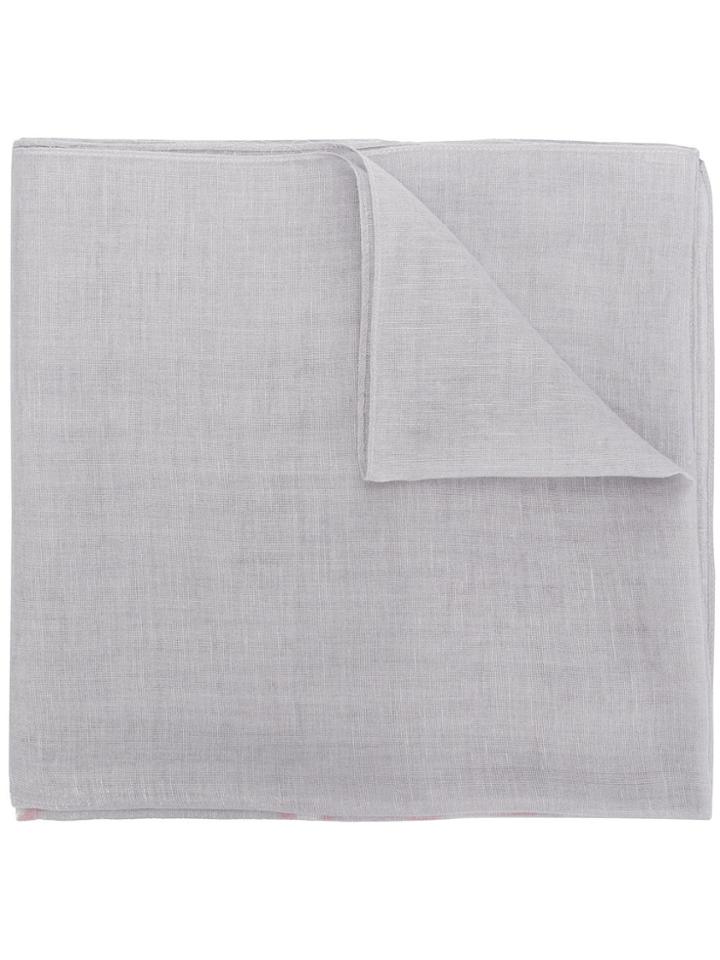 Moschino Logo Scarf - Grey