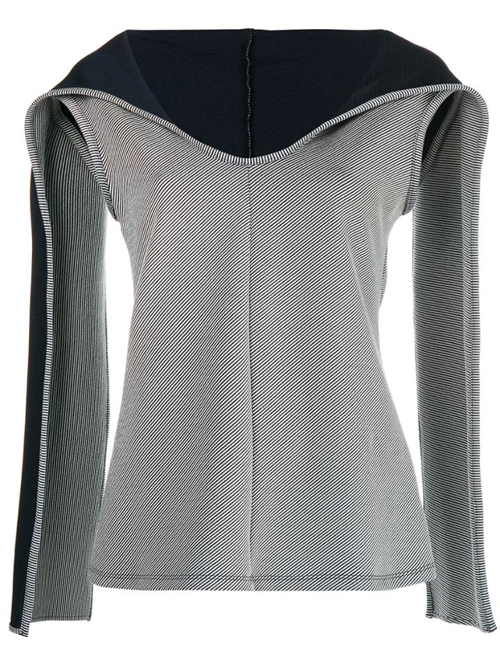 Sid Neigum Draped Sides Tank Top - Blue