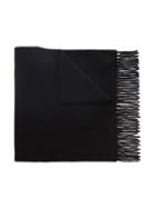 Polo Ralph Lauren Logo-embroidered Scarf - Black