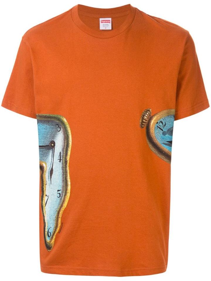 Supreme Persistence Of Memory T-shirt - Brown
