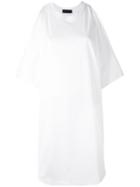 Diesel Black Gold - Cold Shoulder T-shirt Dress - Women - Cotton - M, White, Cotton