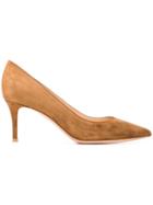 Gianvito Rossi Pointed Pumps - Brown