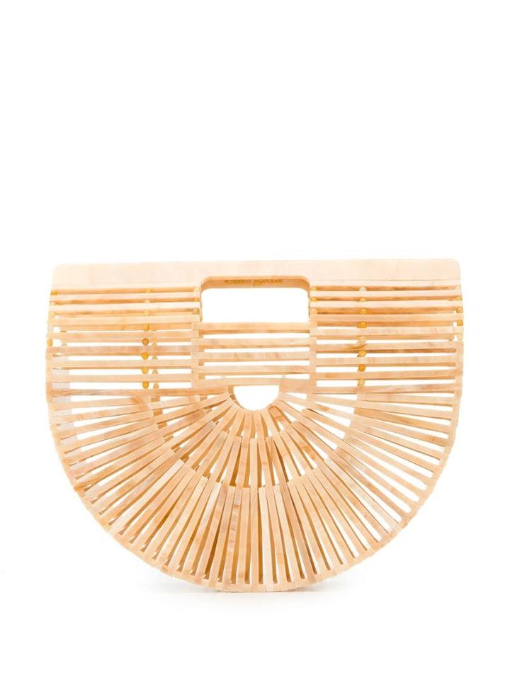 Cult Gaia Ark Clutch Bag - Neutrals