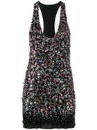 Haider Ackermann Sequin Embellished Sleeveless Top, Women's, Size: Xxs, Black, Cotton/silk/spandex/elastane/pvc