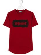 Dsquared2 Kids - Graphic Logo Print T-shirt - Kids - Cotton - 16 Yrs, Red