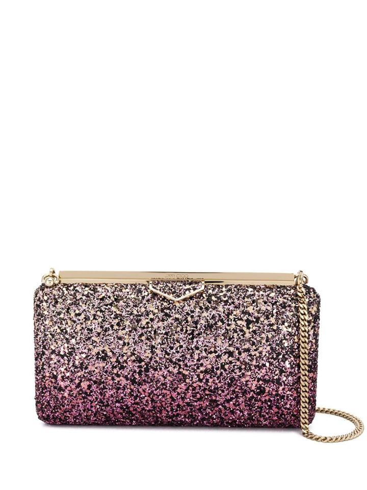 Jimmy Choo Ellipse Clutch - Pink