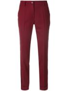 P.a.r.o.s.h. Side Stud Trousers - Red