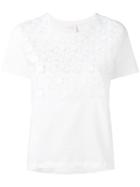 See By Chloé Floral T-shirt, Women's, Size: Medium, White, Cotton