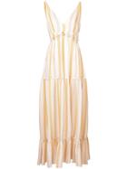 Lemlem Zeritu Tiered Maxi Dress - Yellow