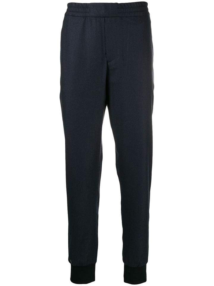 Ps Paul Smith Straight-leg Tailored Trousers - Blue