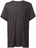 Haider Ackermann Crew Neck T-shirt, Men's, Size: Xl, Grey, Cotton