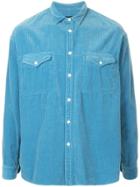 08sircus Corduroy Shirt Jacket - Blue