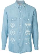 Hysteric Glamour Shirt With Graphic Print - Blue