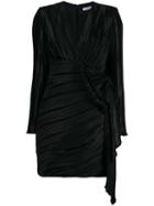 Givenchy Pleated Mini Dress - Black