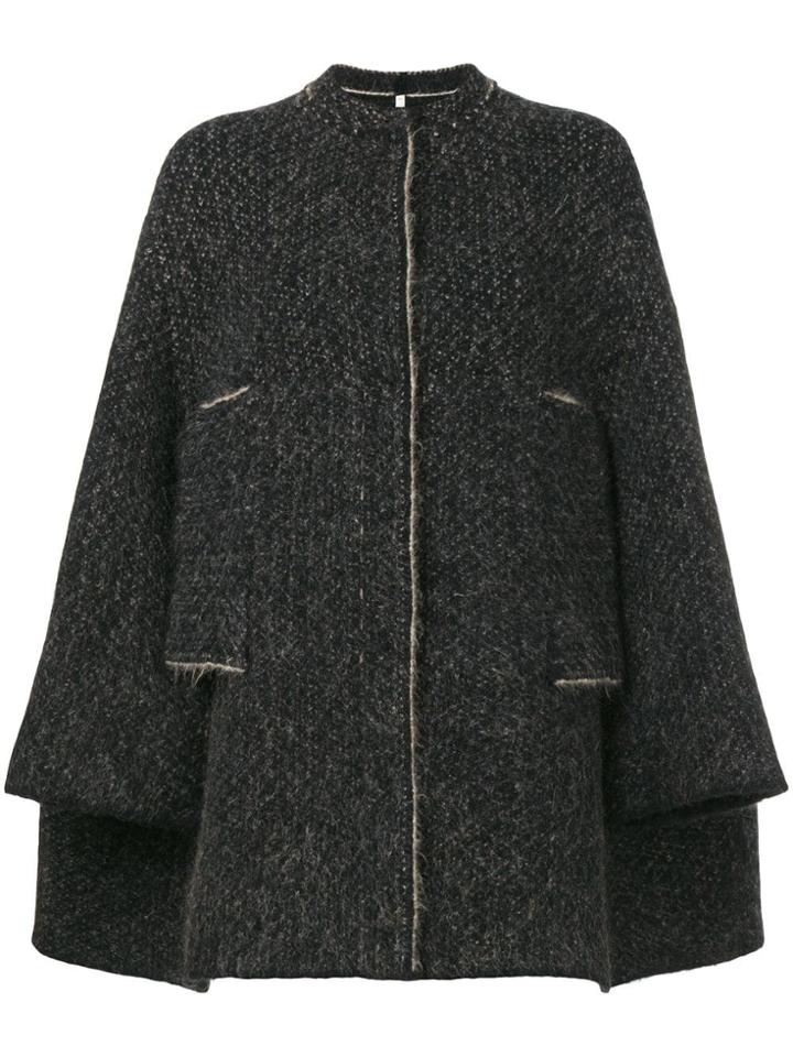 Boboutic Oversized Cape - Black