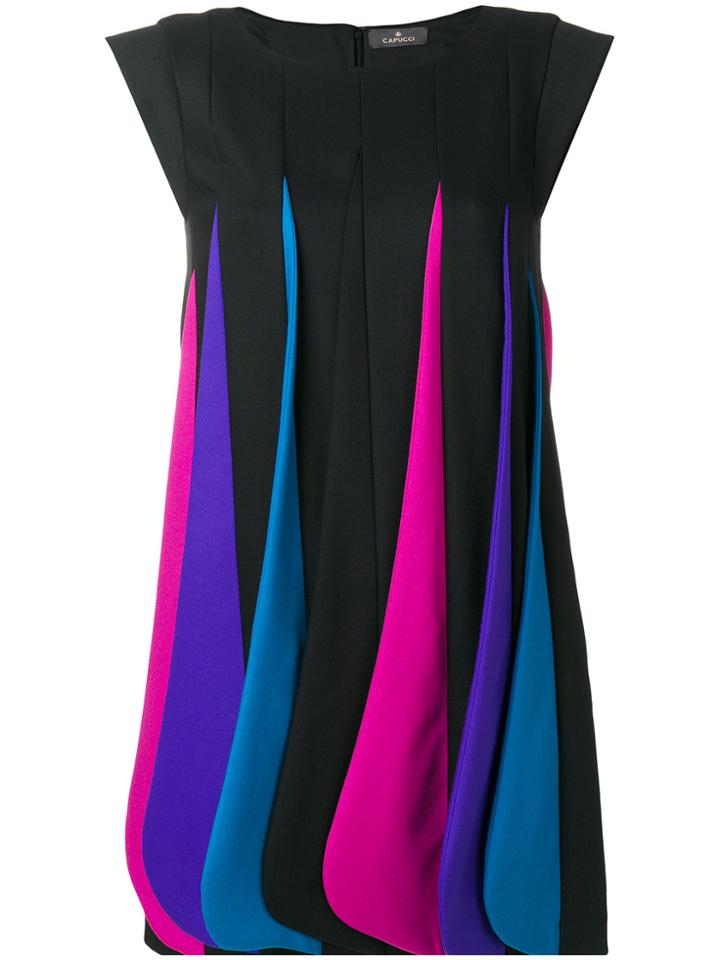 Capucci Layered Colour Dress - Black