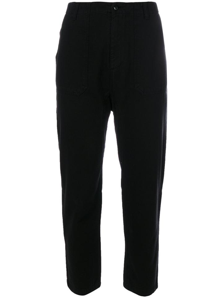 Bellerose Cropped Trousers - Black