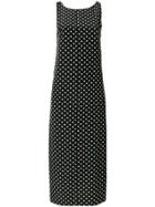 Aspesi Polka Dot Shift Dress - Black