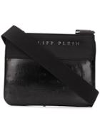 Philipp Plein Embossed Logo Shoulder Bag - Black