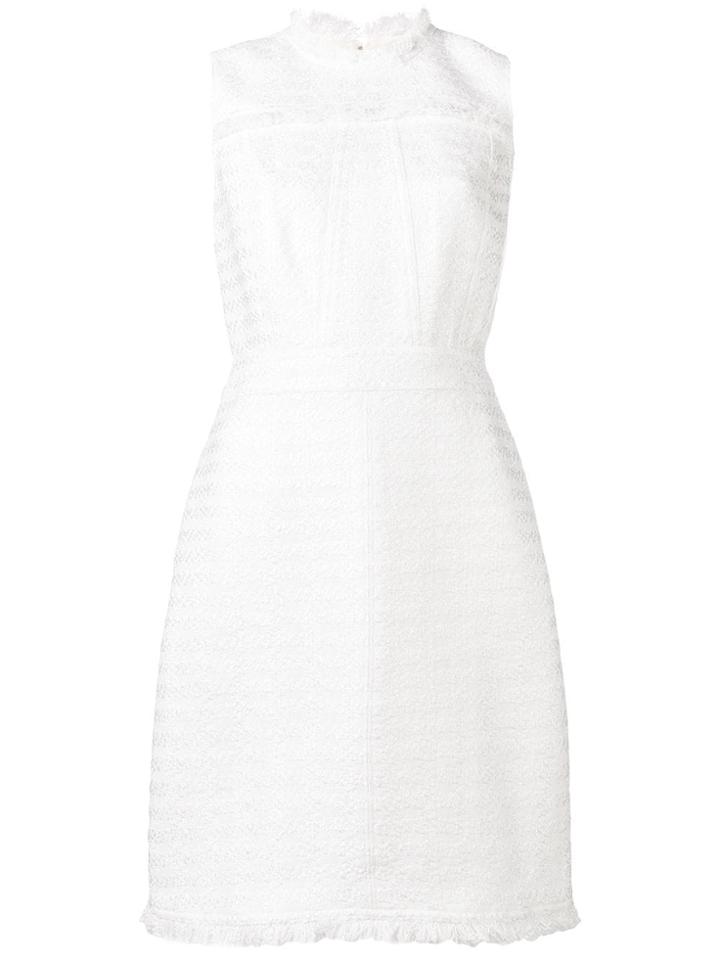 Tory Burch Short Tweed Dress - White