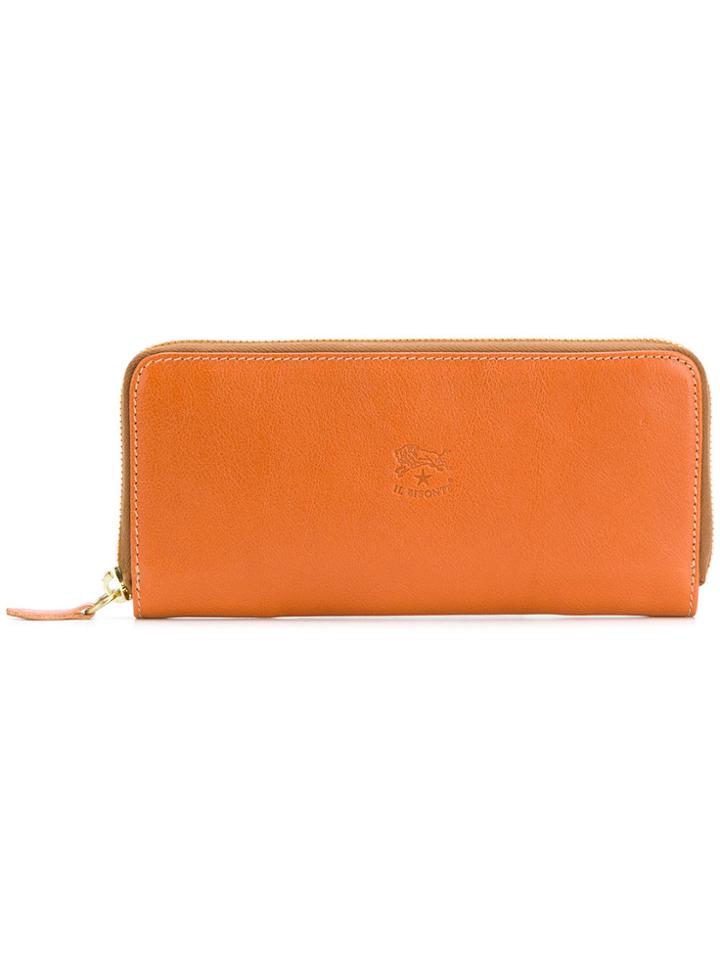 Il Bisonte Continental Wallet - Brown