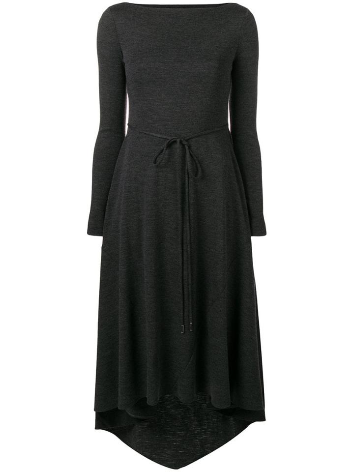 Dsquared2 Asymmetric Midi Dress - Grey