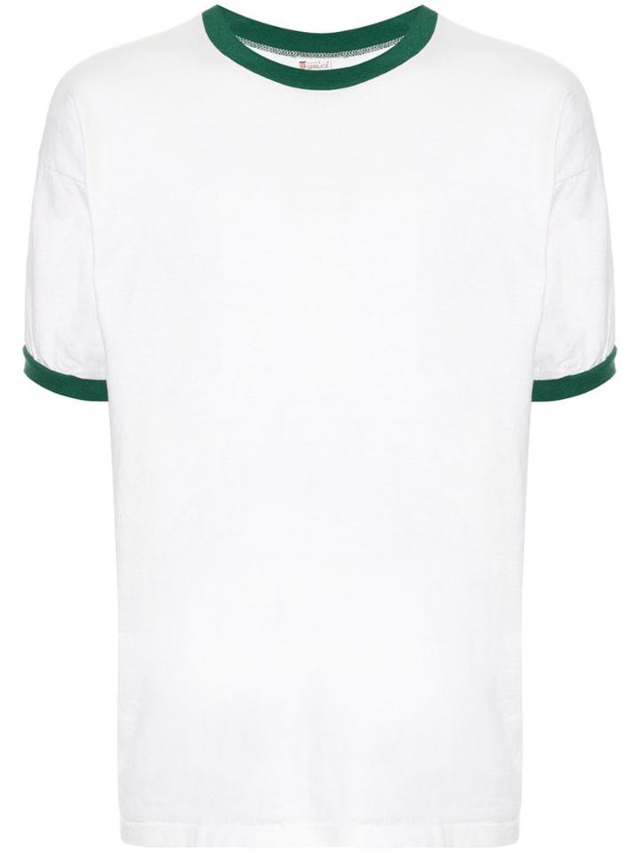 Fake Alpha Vintage Motorcycle Print T-shirt - White