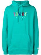 Tommy Jeans Oversized Graphic Hoodie - Green