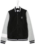 Dkny Kids Logo Bomber Jacket - Black
