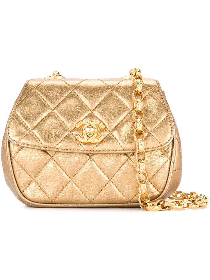 Chanel Vintage Bijoux Chain Shoulder Bag - Metallic | LookMazing