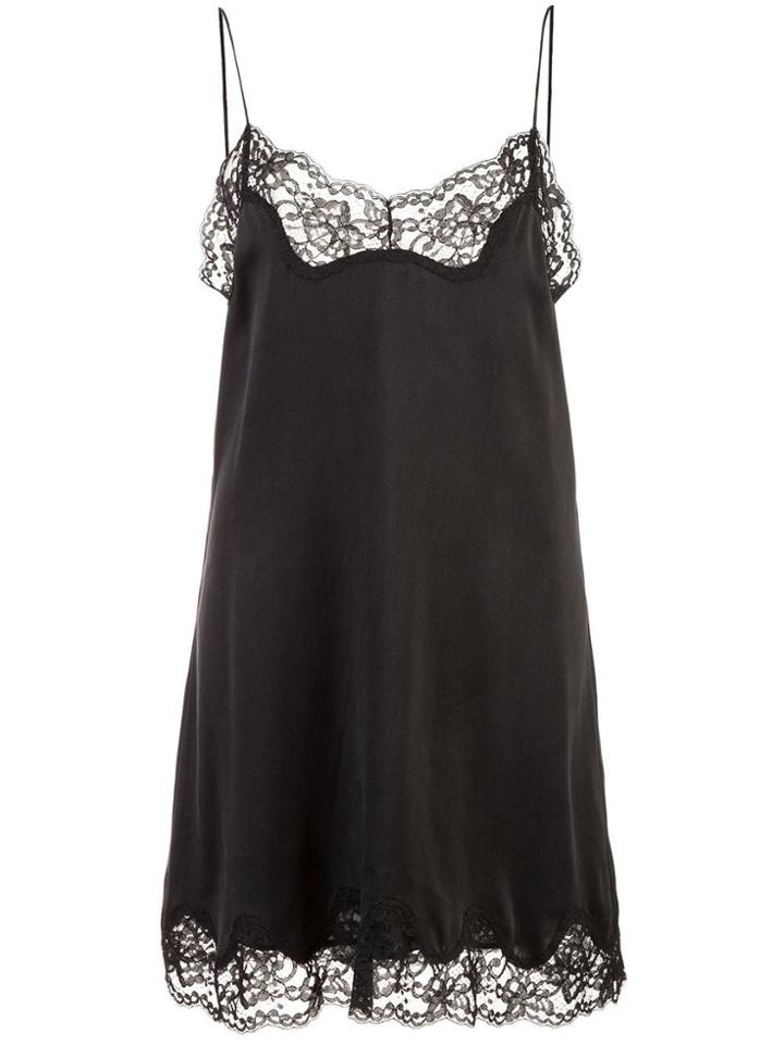Alice+olivia Brighton Slip Dress - Black