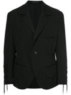 Yohji Yamamoto Boxy Shirt Jacket - Black