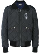 Just Cavalli - Quilted Bomber Jacket - Men - Polyester - 46, Black, Polyester