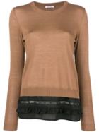 P.a.r.o.s.h. Loose Fitted Blouse - Brown