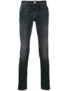 Pt05 Slim-fit Faded Jeans - Grey
