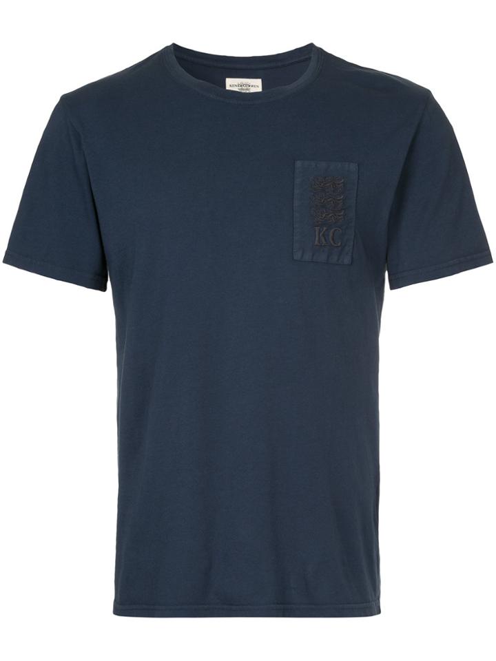Kent & Curwen Short Sleeved T-shirt - Blue