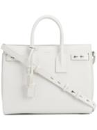 Saint Laurent 'sac De Jour' Bag, Women's, White, Leather