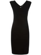 Twin-set Fitted Dress, Women's, Size: Large, Black, Viscose/polyamide/spandex/elastane