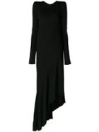 Haider Ackermann Asymmetric Dress - Black