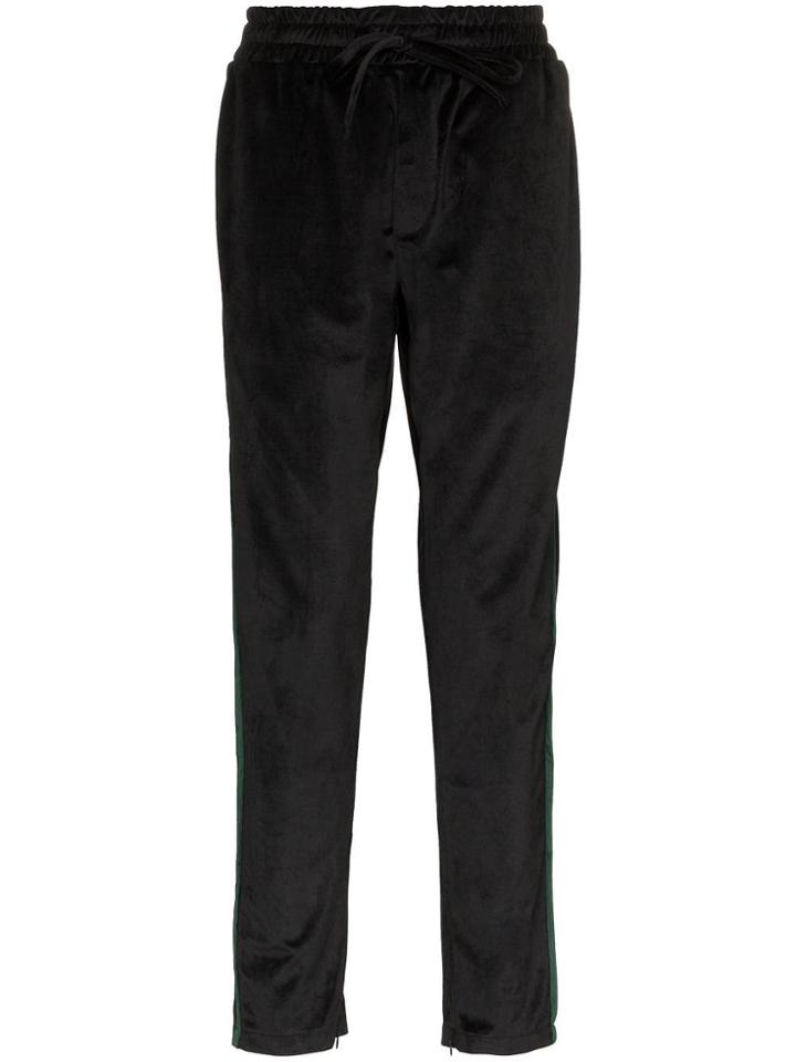 Prévu Grove Court Velour Sweatpants - Black