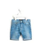 Finger In The Nose Denim Shorts, Girl's, Size: 12 Yrs, Blue