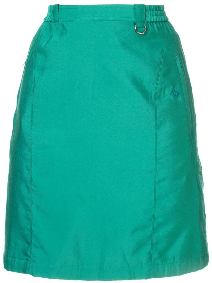 Christian Dior Pre-owned Straight Mini Skirt - Green