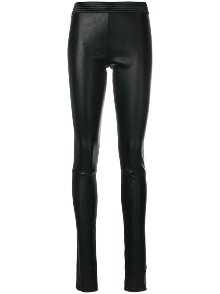 Drome Skinny High-waisted Trousers - Black