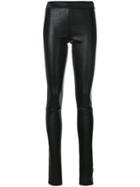 Drome Skinny High-waisted Trousers - Black